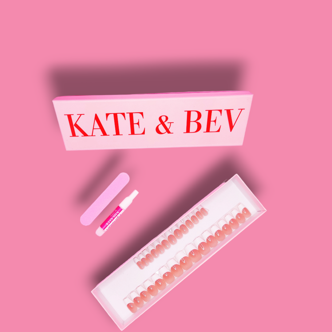 Bonjour Baby - Handmade Press On Nails