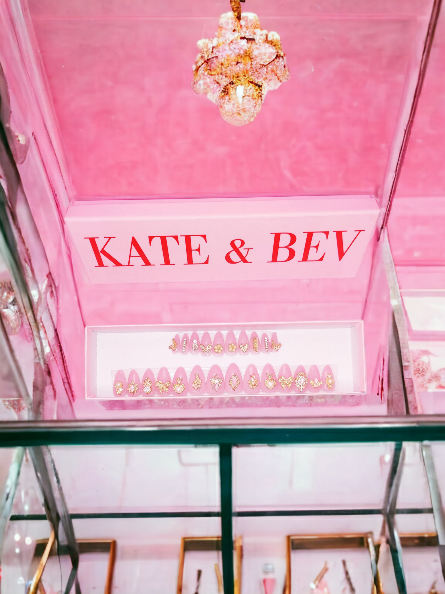Dipped In Honey - Handmade Press On Nails