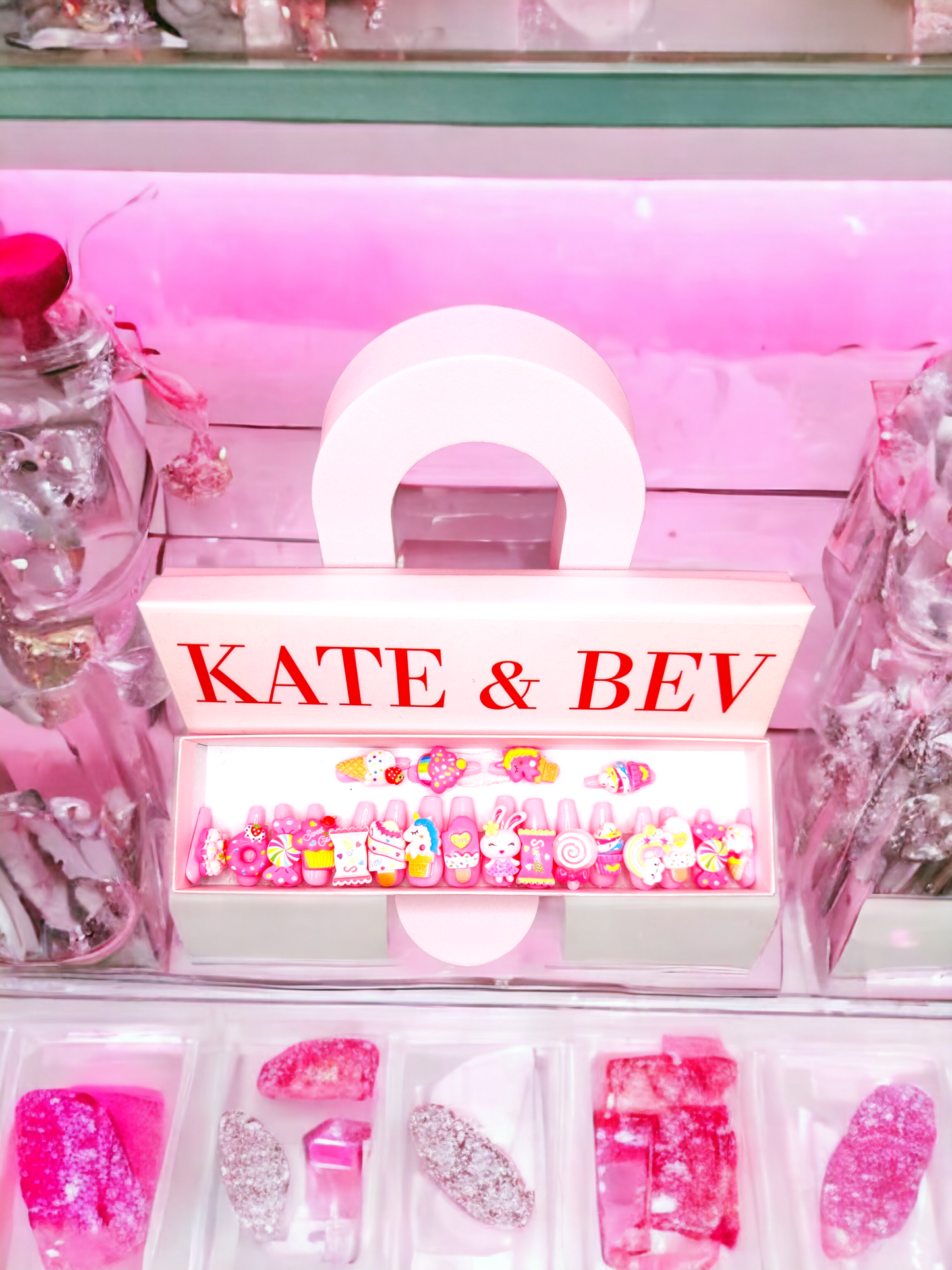 Kawaii Cutie - Handmade Press On Nails