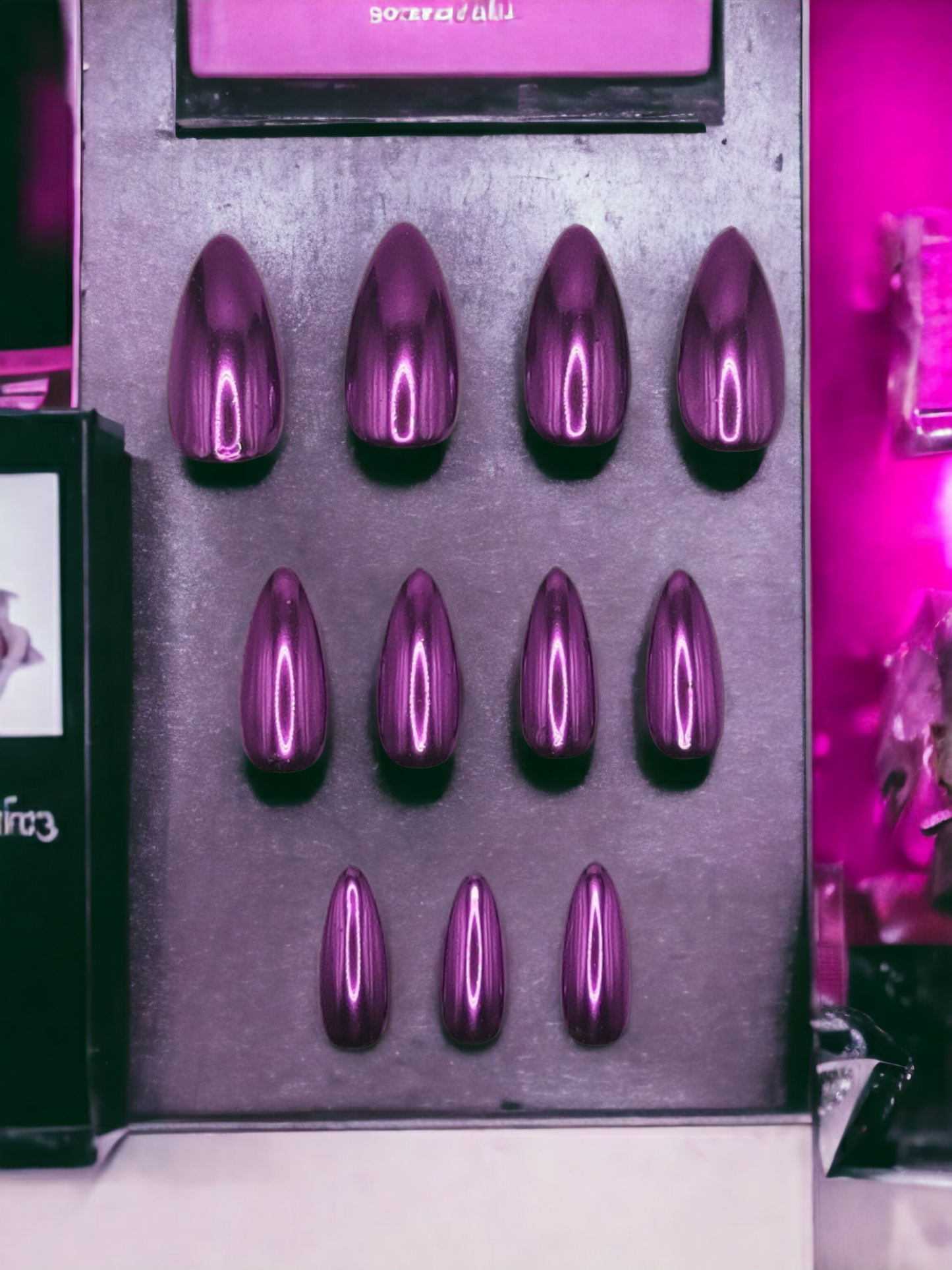 Don't Play - Handmade Press On Nails
